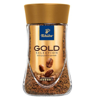 Кофе растворимый Tchibo Gold Selection, 47.5г, стекло