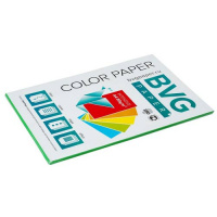 Цветная бумага для принтера Bvg интенсив зеленая, А4, 50 листов, 80г/м2