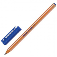 Шариковая ручка Pensan Officepen синяя, 1мм, оранжевый корпус
