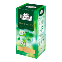 Чай Ahmad Mint & Melissa (Мята-Мелисса), зеленый, 25 пакетиков
