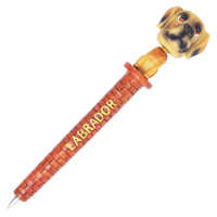 Ручка шариковая Brauberg Собачки синяя, 0.5мм, ассорти