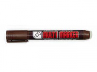 Маркер перманентный Crown Multi marker коричневый, 2мм