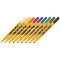 Маркеры для декорирования 8 ЦВЕТОВ + 1 БЕЛЫЙ CENTROPEN 'Decor Pen', 1,5 мм, 2738, 5 2738 0901