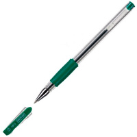 Ручка гелевая Attache Town зеленая, 0.5мм