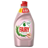 Средство для мытья посуды Fairy Нежные руки 450мл, розовый жасмин - алоэ вера