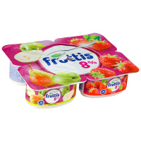 Йогурт Fruttis Суперэкстра яблоко-груша-клубника, 8%, 115г
