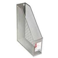 Накопитель для бумаг вертикальный Berlingo Steel&Style А4, серебристый, 72мм