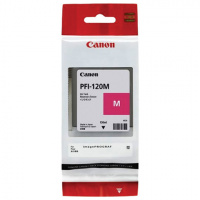 Картридж струйный CANON (PFI-120M) для imagePROGRAF TM-200/205/300/305, пурпурный, 130 мл, оригиналь