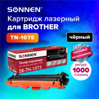 Картридж лазерный SONNEN (SB-TN1075) для BROTHER HL-1110R/1112R/DCP-1512/MFC-1815, ВЫСШЕЕ КАЧЕСТВО,