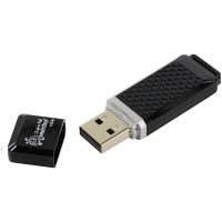 USB флешка Smart Buy Quartz 16Gb, 15/5 мб/с, черный