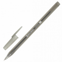 Ручка шариковая Brauberg I-Stick черная, 0.35мм, тонированный корпус