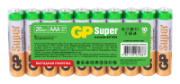 Батарейка Gp Super Alkaline 24A AAA LR03, 20шт/уп