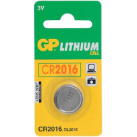 Батарейка Gp CR2016, 3В, литиевая