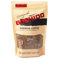 Кофе растворимый Bushido Original, 75г, пакет