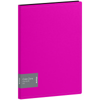 Папка с зажимом Berlingo 'Color Zone', 17мм, 1000мкм, розовая