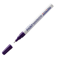 Маркер-краска Munhwa Extra Fine Paint Marker фиолетовый, 1мм, пулевидный наконечник, нитро-основа