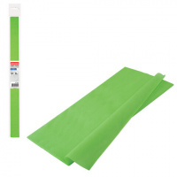Бумага крепированная Brauberg светло-зеленая, 50х250см, 32г/м, растяжение до 45%