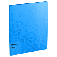 Файловая папка Berlingo Neon голубой неон, на 20 файлов, 17мм, 1000мкм