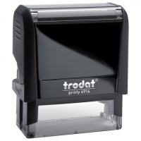 Оснастка для прямоугольной печати Trodat 64х26мм, черная, 52826