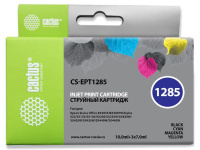Картридж струйный Cactus CS-EPT1285 T1285 черный/голубой/пурпурный/желтый набор (31мл) для Epson Sty