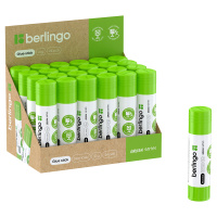 Клей-карандаш Berlingo 'Green Series', 21г, растительные компоненты (крахмал)