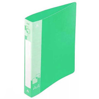 Пластиковая папка с зажимом Бюрократ зеленая, А4, 15мм, PZ07CGREEN