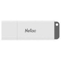 USB флешка Netac U185 128 Гб, белый, USB 2.0, NT03U185N-128G-20WH