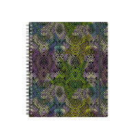 Тетрадь ErichKrause Purple Python, А5+, 80 листов, клетка, на резинке