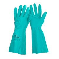 Перчатки защитные Kimberly-Clark Jackson Safety G80 94448, защита от химикатов, XL, зеленые, 12 пар