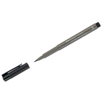 Ручка капиллярная Faber-Castell Pitt Artist Pen Soft Brush цвет 273 теплый серый IV, кистевая