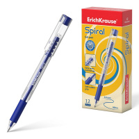 Ручка гелевая Erich Krause Spiral синяя