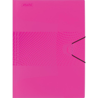 Папка на резинках Attache Digital,розовый