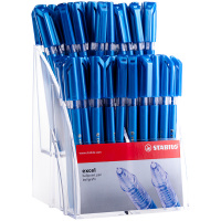 Набор шариковых ручек Stabilo Excel 828 синяя, 0.38мм, 72шт