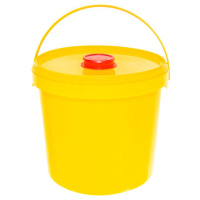 Контейнер для сбора отходов острого инструмента Сзпи 5л, желтый, 30шт