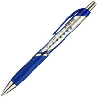 Ручка гелевая автоматическая Attache selection Galaxy синяя, 0.5мм