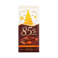 Шоколад Априори горький, 85% какао, 100г