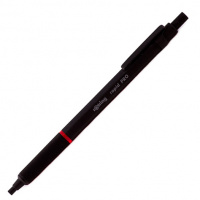 Ручка шариковая Rotring Rapid Pro черная, М, черный корпус