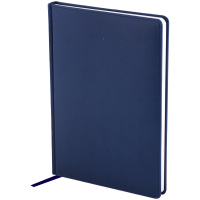 Ежедневник недатированный Officespace Winner синий, А4, 136 листов, иск. кожа