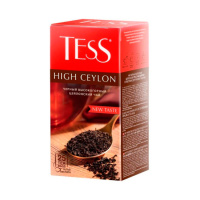 Чай Tess High Ceylon черный, 25 пакетиков