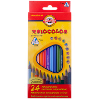 Набор цветных карандашей Koh-I-Noor Tricolor 24 цвета, 3134