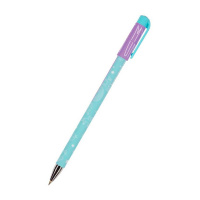 Шариковая ручка Bruno Visconti HappyWrite. Единорог и радуга, синяя, 0.5мм