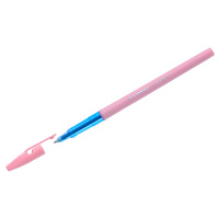 Ручка шариковая Stabilo 'Liner Pastel 808 F' синяя, цвет корпуса розовый, 0,38мм