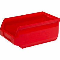 Ящик для хранения без крышки Sanremo 1.3л, 17х10.5х7.5см, красный, универсальный