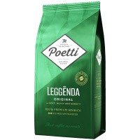 Кофе в зернах Poetti 'Leggenda Original', вакуумный пакет, 1кг