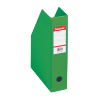 Накопитель вертикальный для бумаг Esselte А4, 70мм, зеленый, 56006