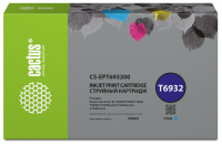 Картридж струйный Cactus CS-EPT693200 T6932 голубой (350мл) для Epson SureColor SC-T3000/T3070/T3200