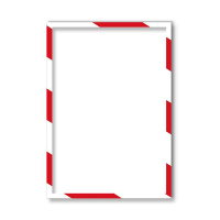 Магнитная рамка для магнитной доски Magnetoplan А3, бело-красная, 5шт/уп