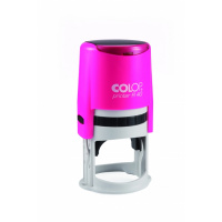 Оснастка для круглой печати Colop Printer d=40мм, розовый неон, с крышкой