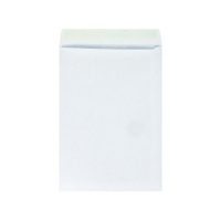 Пакет почтовый бумажный плоский Businesspack B4 белый, 250х353мм, 120г/м2, 200шт, стрип