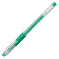 Ручка гелевая Pilot G1 Grip BLGP-G1-5 зеленая, 0.5мм